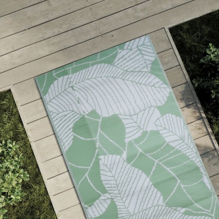 Grüner PP-Außenteppich 80x150 cm von vidaXL, Outdoor-Protektoren - Ref: Foro24-368581, Preis: 17,40 €, Rabatt: %