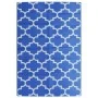 Blue PP outdoor rug 140x200 cm by vidaXL, Outdoor protectors - Ref: Foro24-316999, Price: 40,05 €, Discount: %
