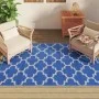 Blue PP outdoor rug 140x200 cm by vidaXL, Outdoor protectors - Ref: Foro24-316999, Price: 40,05 €, Discount: %