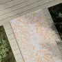 Alfombra de exterior PP naranja y blanco 80x250 cm de vidaXL, Protectores para exterior - Ref: Foro24-317039, Precio: 29,21 €...