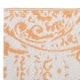 Orange-weißer PP-Außenteppich 80x250 cm von vidaXL, Outdoor-Protektoren - Ref: Foro24-317039, Preis: 29,21 €, Rabatt: %