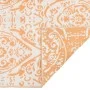 Orange-weißer PP-Außenteppich 80x250 cm von vidaXL, Outdoor-Protektoren - Ref: Foro24-317039, Preis: 29,21 €, Rabatt: %