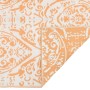 Orange-weißer PP-Außenteppich 80x250 cm von vidaXL, Outdoor-Protektoren - Ref: Foro24-317039, Preis: 33,72 €, Rabatt: %