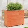Jardinera madera maciza de pino marrón cera 90x40x72,5 cm de vidaXL, Maceteros y jardineras - Ref: Foro24-3282596, Precio: 23...