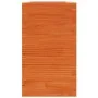 Pflanzgefäß aus massivem, wachsbraunem Kiefernholz, 90 x 40 x 72,5 cm von vidaXL, Töpfe und Pflanzgefäße - Ref: Foro24-328259...
