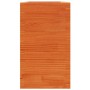 Solid wax brown pine wood planter 90x40x72.5 cm by vidaXL, Pots and planters - Ref: Foro24-3282596, Price: 239,66 €, Discount: %