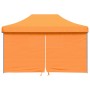 Pop-Up Faltpartyzelt 4 Seitenwände Orange von vidaXL, Zelte und Pavillons - Ref: Foro24-4004977, Preis: 196,83 €, Rabatt: %