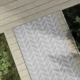 Gray PP outdoor rug 80x150 cm by vidaXL, Outdoor protectors - Ref: Foro24-368541, Price: 25,69 €, Discount: %