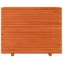 Jardinera madera maciza de pino marrón cera 90x60x72,5 cm de vidaXL, Maceteros y jardineras - Ref: Foro24-3282606, Precio: 27...
