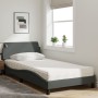 Bett mit dunkelgrauer Stoffmatratze 100x200 cm von vidaXL, Betten und Lattenroste - Ref: Foro24-3208345, Preis: 238,22 €, Rab...