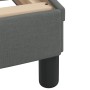 Bett mit dunkelgrauer Stoffmatratze 100x200 cm von vidaXL, Betten und Lattenroste - Ref: Foro24-3208345, Preis: 238,22 €, Rab...