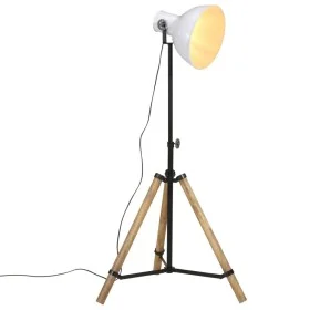 Lámpara de pie blanco 25 W E27 75x75x90-150 cm de vidaXL, Lámparas - Ref: Foro24-371893, Precio: 91,10 €, Descuento: %
