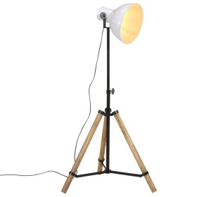 Lámpara de pie blanco 25 W E27 75x75x90-150 cm