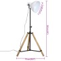 Weiße Stehleuchte 25 W E27 75x75x90-150 cm von vidaXL, Lampen - Ref: Foro24-371893, Preis: 92,09 €, Rabatt: %
