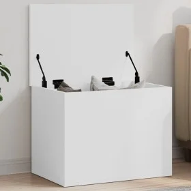 Weiße Aufbewahrungsbox aus Holzwerkstoff, 60 x 42 x 46 cm von vidaXL, Aufbewahrungskisten - Ref: Foro24-840653, Preis: 68,38 ...