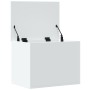Weiße Aufbewahrungsbox aus Holzwerkstoff, 60 x 42 x 46 cm von vidaXL, Aufbewahrungskisten - Ref: Foro24-840653, Preis: 69,74 ...