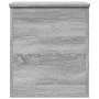 Sonoma graue Aufbewahrungsbox aus Holzwerkstoff, 40 x 42 x 46 cm von vidaXL, Aufbewahrungskisten - Ref: Foro24-840651, Preis:...