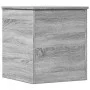 Sonoma graue Aufbewahrungsbox aus Holzwerkstoff, 40 x 42 x 46 cm von vidaXL, Aufbewahrungskisten - Ref: Foro24-840651, Preis:...