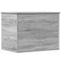 Caja de almacenaje madera de ingeniería gris Sonoma 60x42x46 cm de vidaXL, Baúles de almacenamiento - Ref: Foro24-840658, Pre...