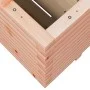 Solid Douglas fir wood planter 100x100x49.5 cm by vidaXL, Pots and planters - Ref: Foro24-3282542, Price: 235,80 €, Discount: %
