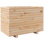 Pflanzgefäß aus massivem Kiefernholz, 70 x 40 x 49,5 cm von vidaXL, Töpfe und Pflanzgefäße - Ref: Foro24-3282549, Preis: 123,...