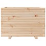 Jardinera madera maciza de pino 70x40x49,5 cm de vidaXL, Maceteros y jardineras - Ref: Foro24-3282549, Precio: 123,78 €, Desc...
