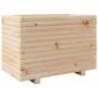 Pflanzgefäß aus massivem Kiefernholz, 70 x 40 x 49,5 cm von vidaXL, Töpfe und Pflanzgefäße - Ref: Foro24-3282549, Preis: 121,...