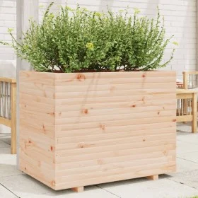 Pflanzgefäß aus massivem Kiefernholz, 90 x 60 x 72,5 cm von vidaXL, Töpfe und Pflanzgefäße - Ref: Foro24-3282604, Preis: 233,...