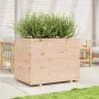 Jardinera madera maciza de pino 90x60x72,5 cm de vidaXL, Maceteros y jardineras - Ref: Foro24-3282604, Precio: 233,80 €, Desc...