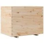 Pflanzgefäß aus massivem Kiefernholz, 90 x 60 x 72,5 cm von vidaXL, Töpfe und Pflanzgefäße - Ref: Foro24-3282604, Preis: 233,...