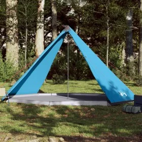Familienzelt Tipi 8 Personen wasserdicht blau von vidaXL, Zelte - Ref: Foro24-94583, Preis: 75,81 €, Rabatt: %