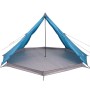 Family tent tipi 8 people waterproof blue by vidaXL, tents - Ref: Foro24-94583, Price: 77,06 €, Discount: %