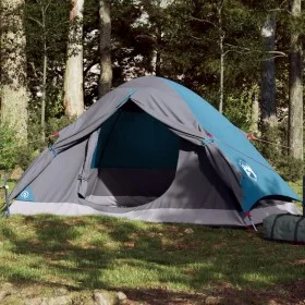 Blue Waterproof 4 Person Igloo Tent by vidaXL, tents - Ref: Foro24-94647, Price: 71,51 €, Discount: %