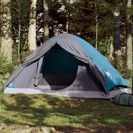 Blue Waterproof 4 Person Igloo Tent by vidaXL, tents - Ref: Foro24-94647, Price: 71,45 €, Discount: %