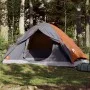 2 Person Igloo Tent Waterproof Gray Orange by vidaXL, tents - Ref: Foro24-94645, Price: 53,01 €, Discount: %