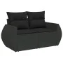 7-piece garden sofa set with black synthetic rattan cushions by vidaXL, Garden sets - Ref: Foro24-3275135, Price: 521,24 €, D...