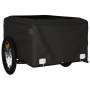 Remolque para bicicleta hierro negro y azul 45 kg de vidaXL, Remolques para bicicletas - Ref: Foro24-94086, Precio: 88,41 €, ...