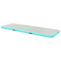 Inflatable gymnastics mat and pump 700x100x10 cm green PVC by vidaXL, Pilates and yoga mats - Ref: Foro24-91926, Price: 246,8...