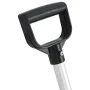 Silver steel rake fork handle Ø11x114 cm by vidaXL, livestock feeding - Ref: Foro24-172483, Price: 21,31 €, Discount: %