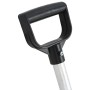 Silver steel rake fork handle Ø11x114 cm by vidaXL, livestock feeding - Ref: Foro24-172483, Price: 21,31 €, Discount: %