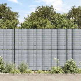 Garden privacy screens 10 pcs gray PVC 252.5x19 cm by vidaXL, fence panels - Ref: Foro24-4005546, Price: 33,17 €, Discount: %