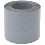 Pantallas privacidad jardín 10 uds PVC gris 252,5x19 cm de vidaXL, Paneles de vallas - Ref: Foro24-4005546, Precio: 33,54 €