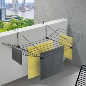 Tomado Tilburg hanging clothesline black 12 m by Tomado, Clotheslines and hangers - Ref: Foro24-447604, Price: 44,62 €, Disco...