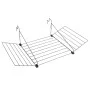 Tomado Tendedero colgante Tilburg negro 12 m de Tomado, Tendederos y perchas - Ref: Foro24-447604, Precio: 44,61 €, Descuento: %