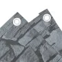 Garden privacy screen PVC gray stone look 600x75 cm by vidaXL, fence panels - Ref: Foro24-4005415, Price: 30,69 €, Discount: %
