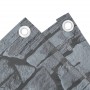 Garden privacy screen PVC gray stone look 800x75 cm by vidaXL, fence panels - Ref: Foro24-4005417, Price: 40,45 €, Discount: %