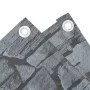 Garden privacy screen PVC gray stone look 800x75 cm by vidaXL, fence panels - Ref: Foro24-4005417, Price: 39,82 €, Discount: %