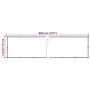 Garden privacy screen PVC gray stone look 800x75 cm by vidaXL, fence panels - Ref: Foro24-4005417, Price: 39,82 €, Discount: %