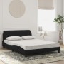 Cama con colchón terciopelo negro 140x190 cm de vidaXL, Camas y somieres - Ref: Foro24-3208393, Precio: 341,03 €, Descuento: %