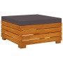Gartenmöbel 6-teilig mit Kissen aus massivem Akazienholz von vidaXL, Gartensets - Ref: Foro24-3087325, Preis: 815,67 €, Rabat...